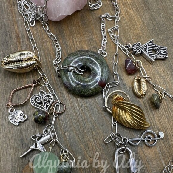 Alquimia Multicolor Charm Necklace - Picture 3 of 6